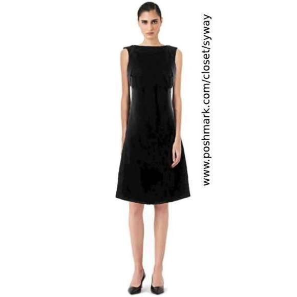 Giorgio Armani Modest Black Cocktail Dress - Picture 1 of 14